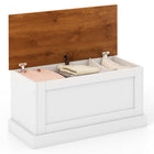 Dreamade Storage Bench, 35.5” Storage Trunk with Safety Metal Hinge