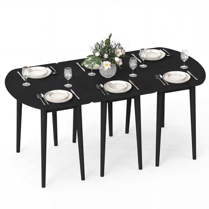 Dreamade Extendable Dining Table for 6-8 People 68" Farmhouse Kitchen Table