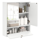 Dreamade Bathroom Wall Mount Cabinet with Mirrored Doors