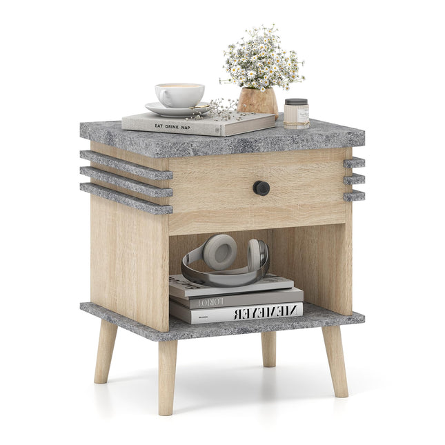 Dreamade Modern Nightstand Set of 1/2