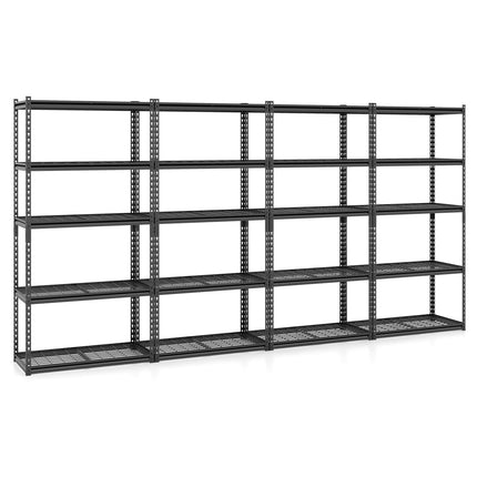 Dreamade 5-Tier Metal Storage Shelves(1/2/3/4,36" L x 18" W x 72" H)