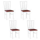 4 / White+dark Red