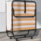 Dreamade Folding Bed with Mattress - Single Cot Foldable Bed with 4