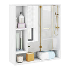 Dreamade Bathroom Wall Mounted Medicine Cabinet w/Single Door