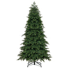 Dreamade 6ft Artificial Christmas Tree, Unlit Green Hinged Xmas Full Tree with 721 Lush Branch Tips