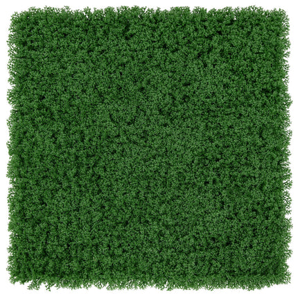 Dreamade 12PCS 20" x 20" Grass Wall Panels Backdrop, Garden Privacy Fence Screen, 33.3 Sq.ft Artificial Moss Wall Panels