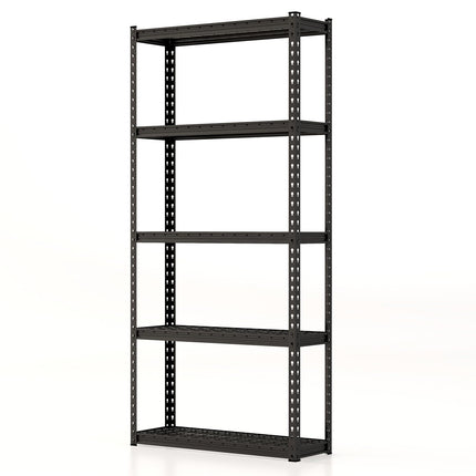Dreamade 5-Tier Storage Shelves, 35.5" x 15.5" x 72" Utility Rack Shelf