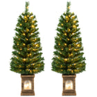 Dreamade 4ft Pre-Lit Christmas Tree for Entrances