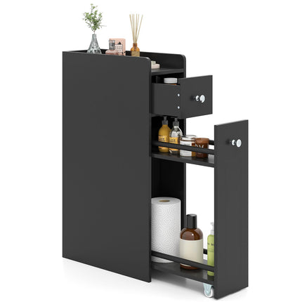 Dreamade Slim Bathroom Storage Cabinet for Living Room