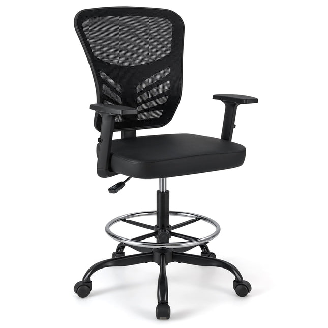 Dreamade Mesh Drafting Chair, Standing Desk Chair