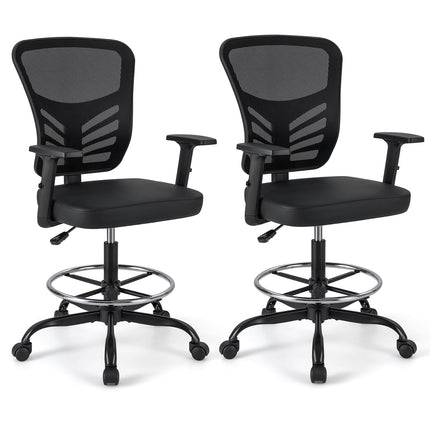 Dreamade Mesh Drafting Chair, Standing Desk Chair