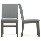 Dreamade Upholstered Dining Chairs Set for Restaurant