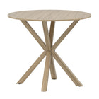 Dreamade Farmhouse Kitchen Table with Rubber Wood Legs