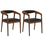 Dreamade Modern Accent Chair - PU Leather Upholstered Armchairs w/Cozy Backrest & Padded Seat Cushion