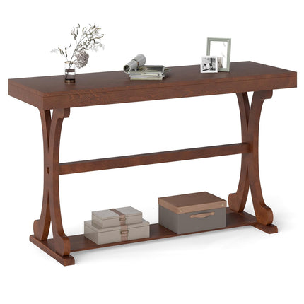 Dreamade 52" Narrow Console Table with Storage Shelf & Anti-Tip Kit for Entryway Living Room
