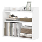 Dreamade 3-Tier Desktop Bookshelf Small Wood Countertop Organizer(1/2)