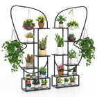 Dreamade 2 Pack 6-Tier Butterfly-Shaped Plant Stand Indoor
