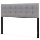 Dreamade Linen Upholstered Headboard, Adjustable Width Button Tufted Headboard