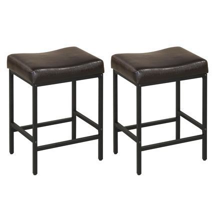 Dreamade 25 Inch Counter Height Bar Chairs for Kitchen Island (2/4)