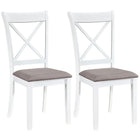 Dreamade Modern Mid Century Dining Chairs Set of 2/4