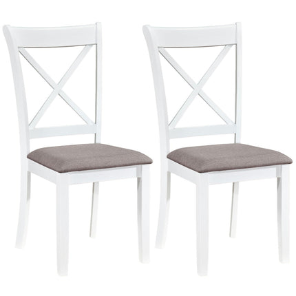 Dreamade Modern Mid Century Dining Chairs Set of 2/4