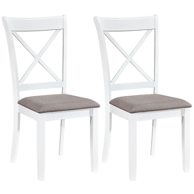 Dreamade Modern Mid Century Dining Chairs Set of 2/4
