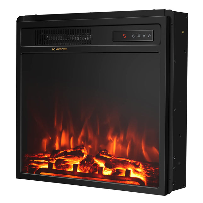 Dreamade Recessed and Wall-Mounted Electric Fireplace - Electric Stove Heater