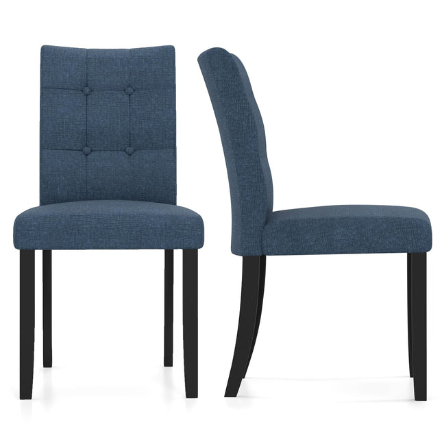 Dreamade Upholstered Dining Chairs Set for Restaurant