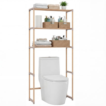 Dreamade 3-Tier Over The Toilet Storage Rack with Open Shelves