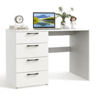 Dreamade Computer Desk with 4 Large Drawers
