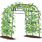 Dreamade Metal Garden Arch Trellis for Climbing Plants Outdoor