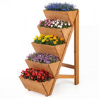 Dreamade 5-Tier Wooden Vertical Raised Garden Bed