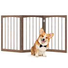 Dreamade Freestanding Dog Gate for Small Medium Dogs