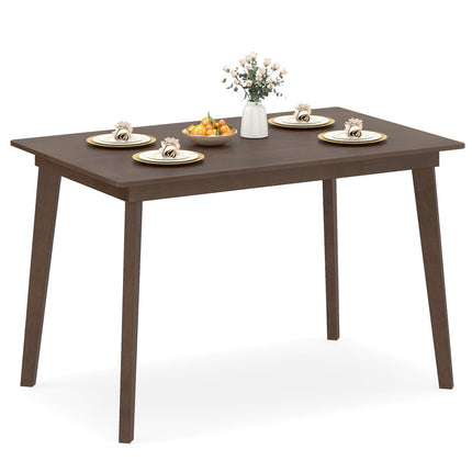 Dreamade 48-Inches Rectangular Wooden Dining Table for 4