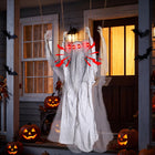 DREAMADE 6.6FT Halloween Hanging Ghost w/Red Eyes