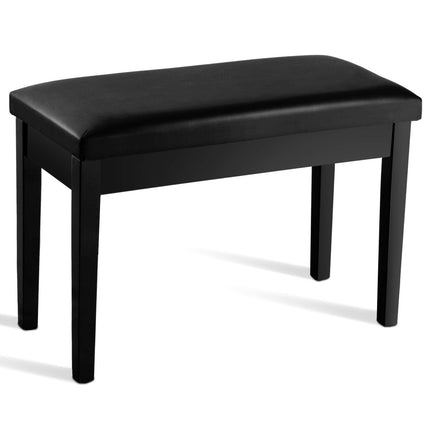 Dreamade Piano Bench W/Padded Cushion and Music Storage, Comfortable Double Duet Seat