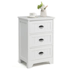 Dreamade Nightstand with 3 Drawers, Bedside Table