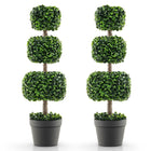 Dreamade 35?± Artificial Boxwood Topiary Tree