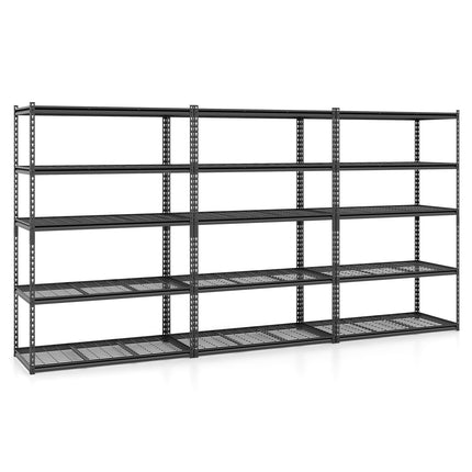 Dreamade 5-Tier Metal Storage Shelves(1/2/3/4,48" L x 24" W x 72" H)