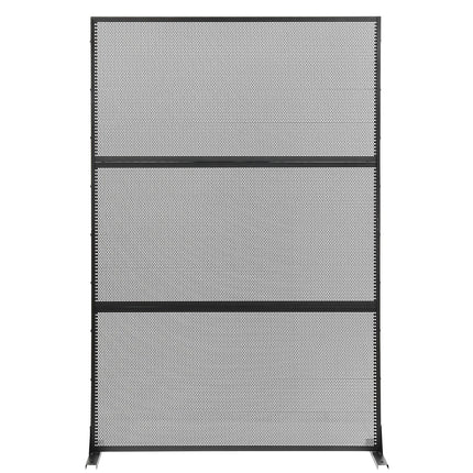 Dreamade Metal Privacy Screen 72 x 48 Inch Freestanding Fence Panel Indoor Outdoor
