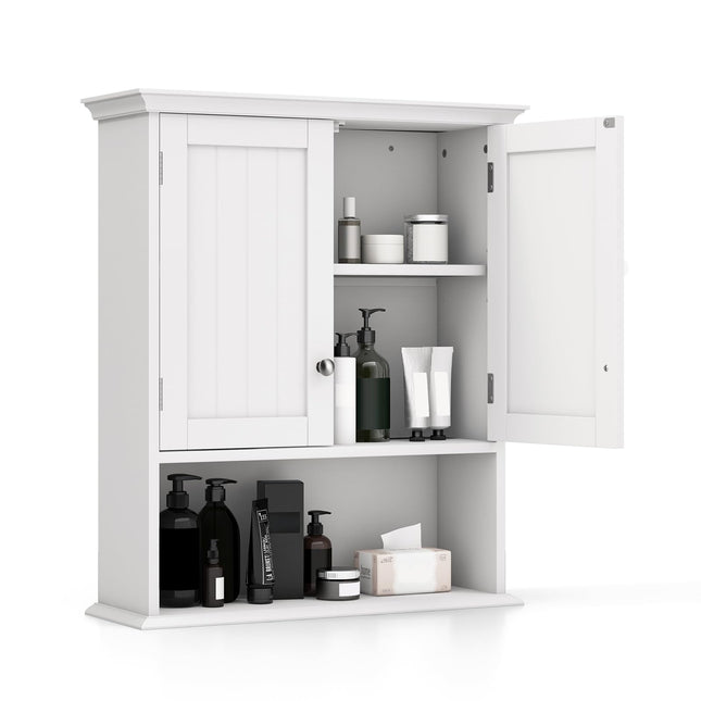 Dreamade Wall Mounted Medicine Cabinets - Above Toilet Bathroom Cabinet with Adjustable Shelf