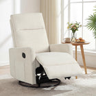 Dreamade 360° Nursery Recliner Chair with Adjustable Cushioned Back