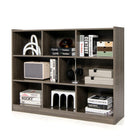 8 Cube Bookcase, Freestanding 3-Tier Open Bookshelf - Dreamade