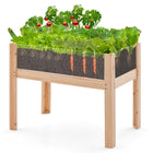 Dreamade 30”x18”x24” Raised Garden Bed Elevated Wood Planter Box with Legs