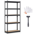 Dreamade 5-Tier Metal Storage Shelves Heavy Duty Garage Shelving Units(1/2/3/4,30