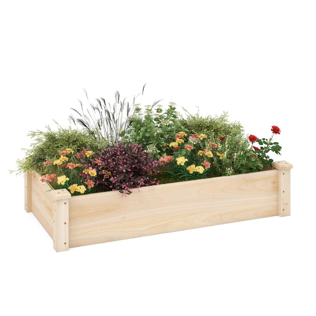 Dreamade Wooden Raised Garden Bed