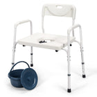 Dreamade 3-in-1 Bedside Commode Chair