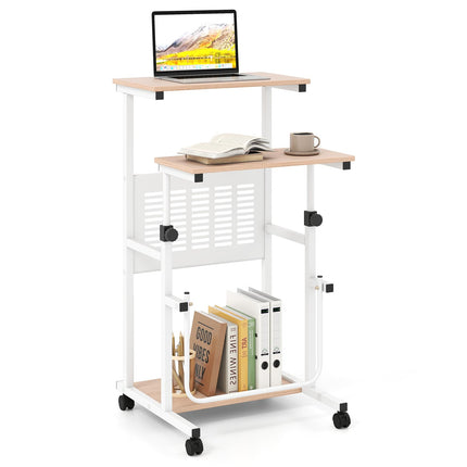 Dreamade Small Standing Desk for School Lecture Home Office