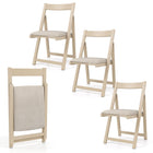 Dreamade Folding Dining Chairs Set of 4