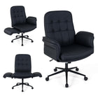 Dreamade Criss Cross Chair with Armrests & Wheels